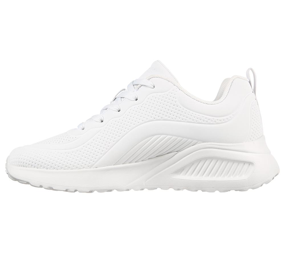 Women Skechers BOBS Sport Buno - How Sweet Sneakers White  USA |  2170-FEUDG