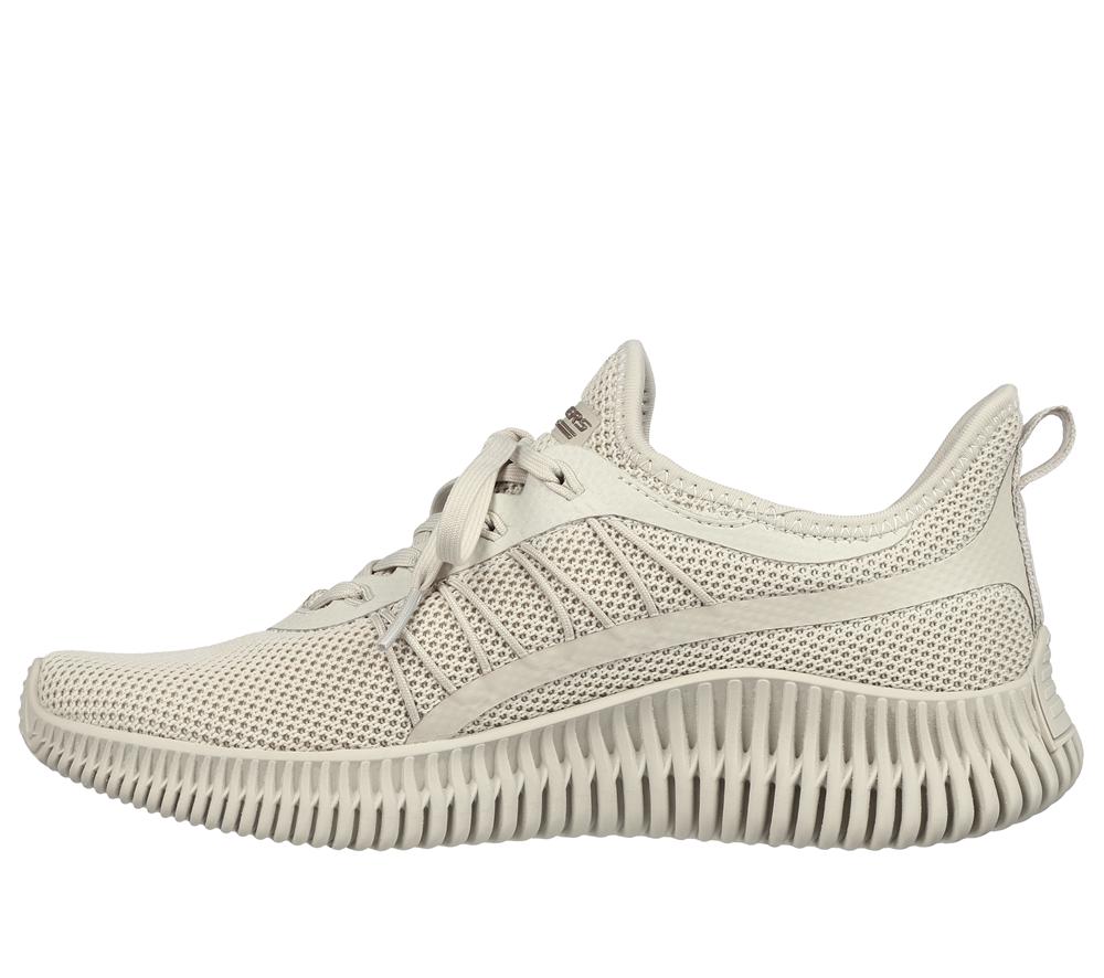 Women Skechers BOBS Sport Geo - New Aesthetics Slip On Shoes Taupe Brown  USA |  7142-CTYIR