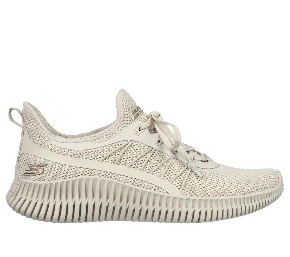 Women Skechers BOBS Sport Geo - New Aesthetics Slip On Shoes Taupe Brown  USA |  7142-CTYIR