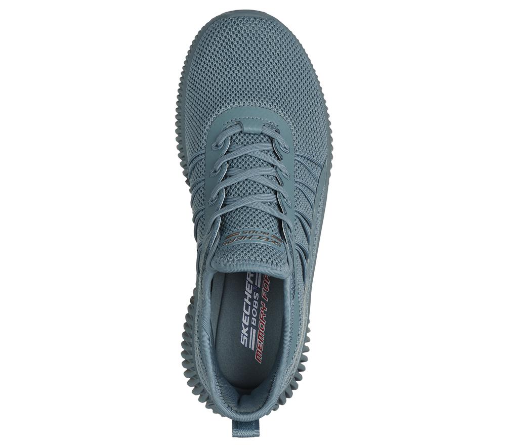 Women Skechers BOBS Sport Geo - New Aesthetics Slip On Shoes Slate Light Navy Blue  USA |  0369-NBHUE