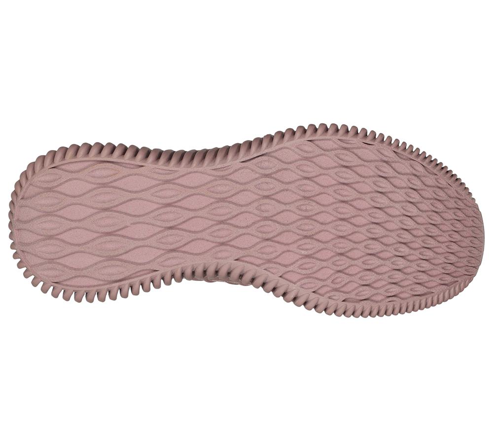 Women Skechers BOBS Sport Geo - New Aesthetics Slip On Shoes Rose  USA |  1685-KLOQI