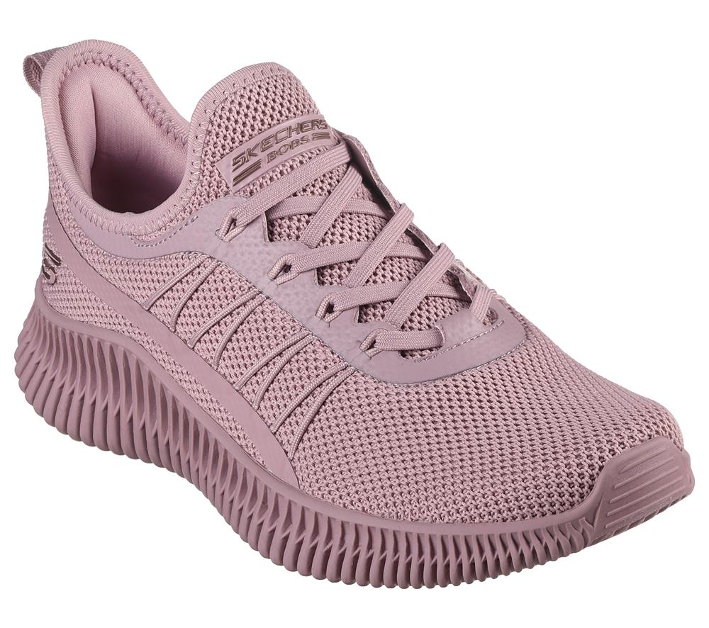 Women Skechers BOBS Sport Geo - New Aesthetics Slip On Shoes Rose  USA |  1685-KLOQI