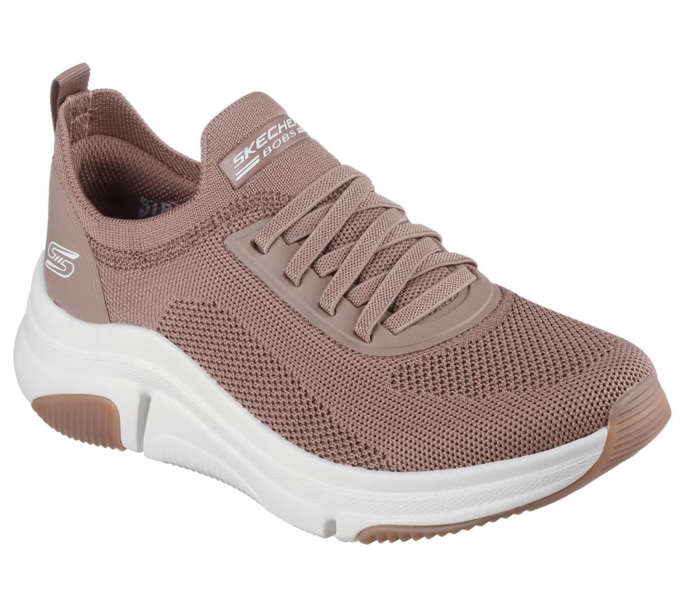 Women Skechers BOBS Sport Sparrow Flex - Instant Clout Sneakers Clay Coral  USA |  1324-NHQZO