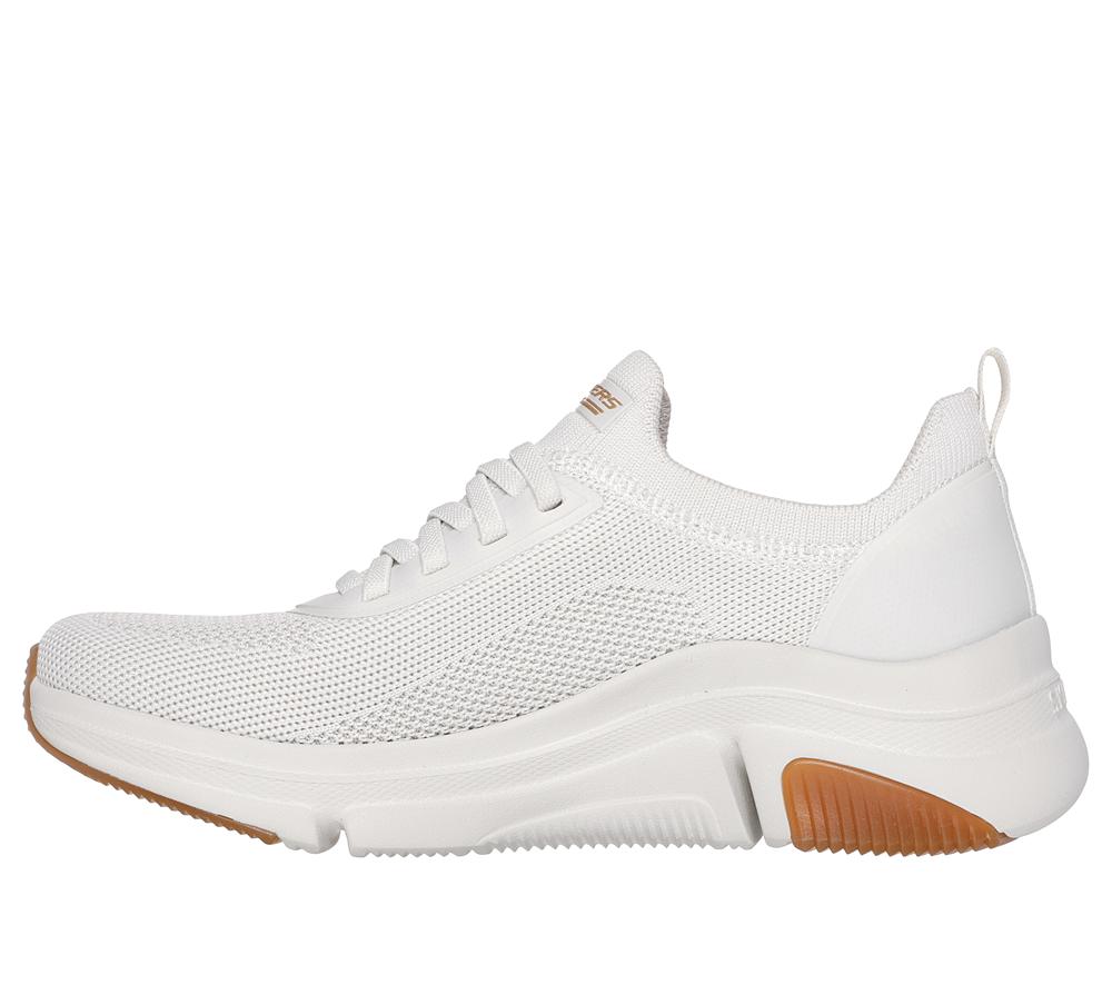 Women Skechers BOBS Sport Sparrow Flex - Instant Clout Slip On Shoes Off White  USA |  2516-DVLIY