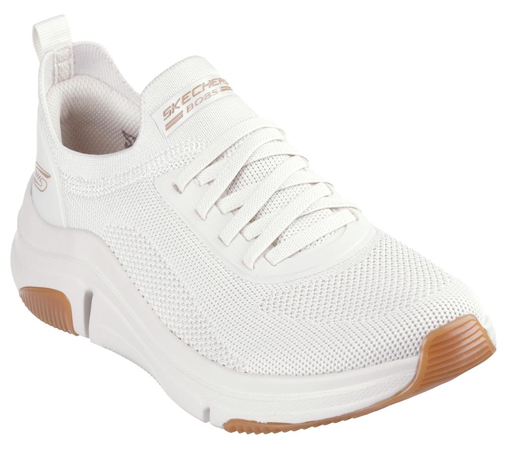 Women Skechers BOBS Sport Sparrow Flex - Instant Clout Slip On Shoes Off White  USA |  2516-DVLIY