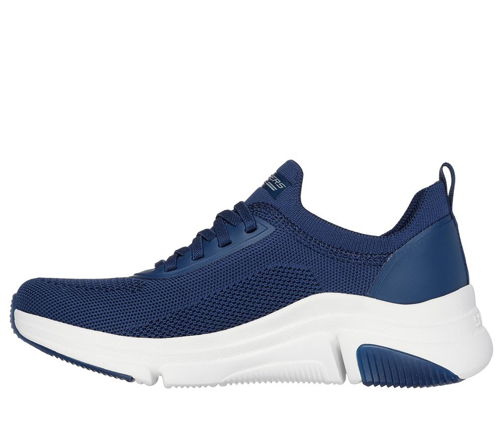 Women Skechers BOBS Sport Sparrow Flex - Instant Clout Slip On Shoes Navy  USA |  9384-SYONW