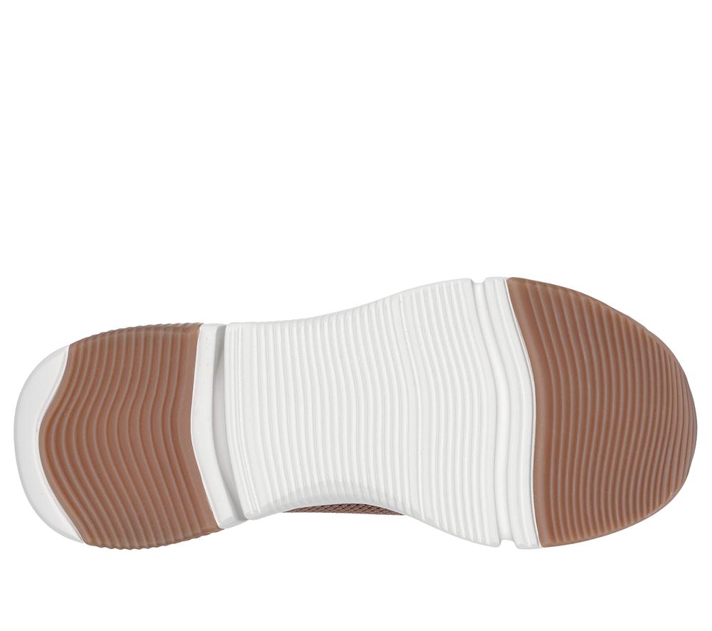 Women Skechers BOBS Sport Sparrow Flex - Instant Clout Slip On Shoes Clay Coral  USA |  4790-IGRQW