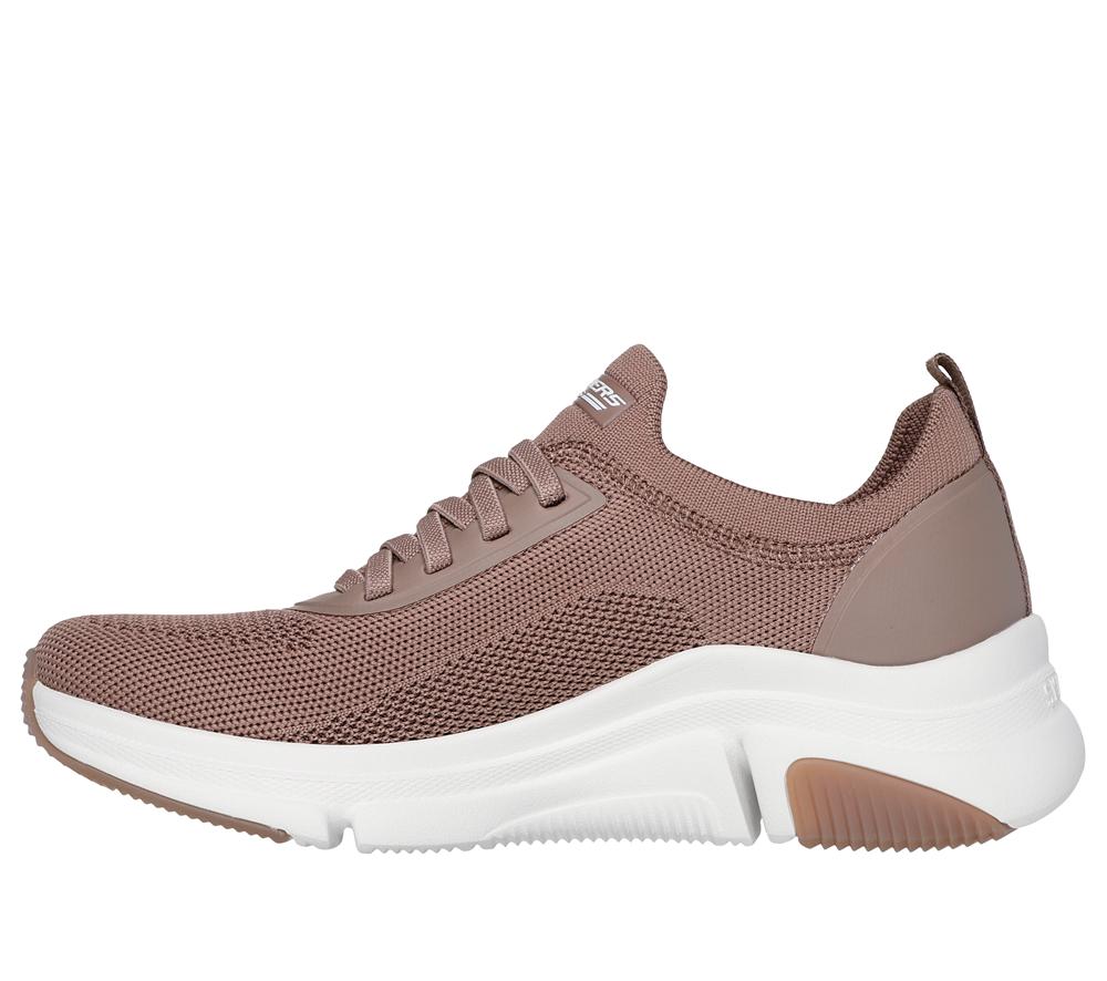 Women Skechers BOBS Sport Sparrow Flex - Instant Clout Slip On Shoes Clay Coral  USA |  4790-IGRQW