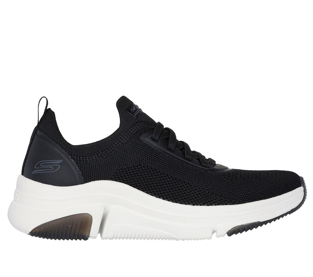 Women Skechers BOBS Sport Sparrow Flex - Instant Clout Slip On Shoes Black  USA |  6274-TZJWQ