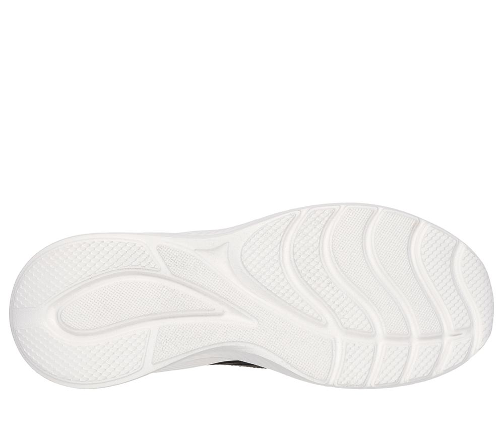 Women Skechers BOBS Sport Squad Waves - Still Wading Sneakers Black  USA |  5926-MJKNL