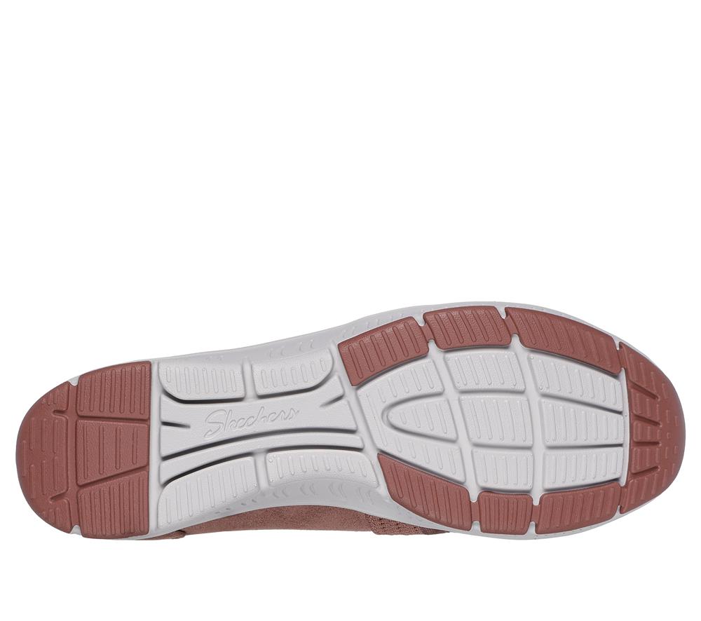 Women Skechers Be-Cool - Classy Step Slip On Shoes Mauve Purple  USA |  9076-LDZCJ