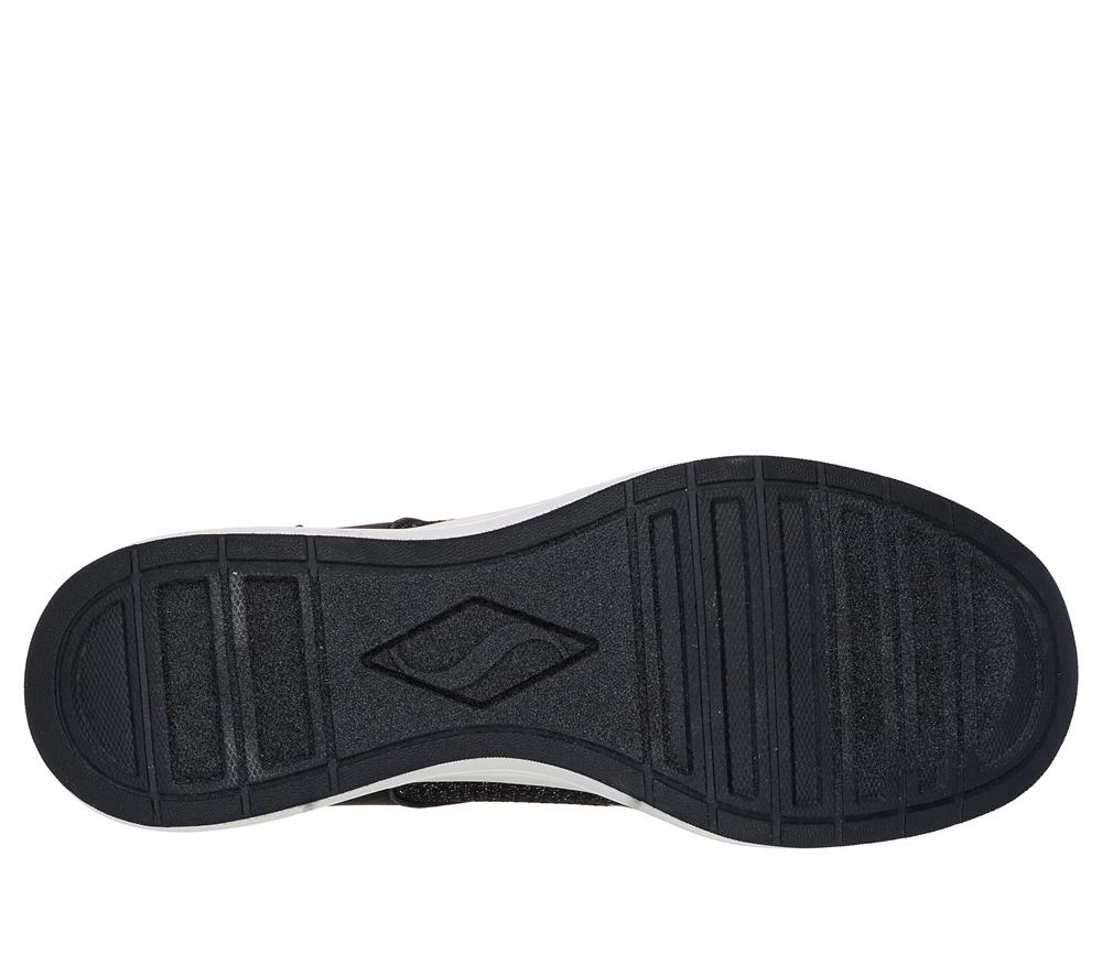 Women Skechers Billion 2 - Winning Streak Wedges Black  USA |  3684-OHURW