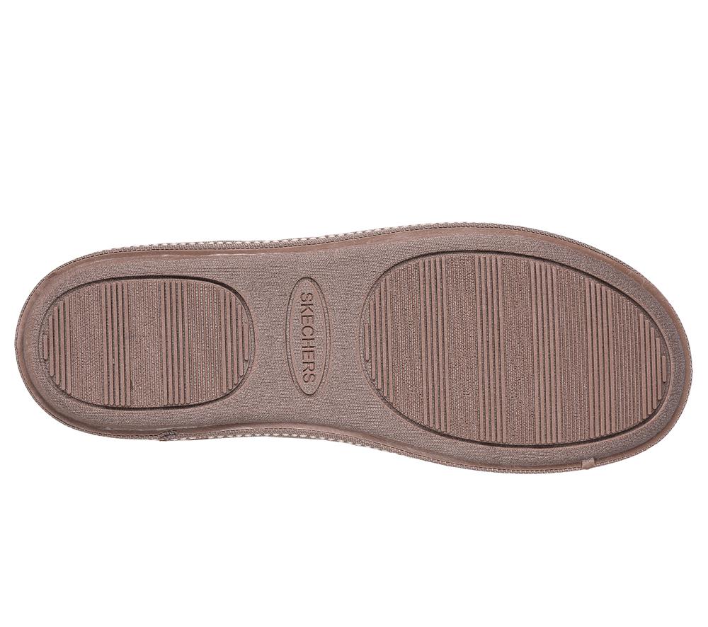 Women Skechers Cozy Campfire - Fresh Breeze Slip On Shoes Dark Taupe  USA |  0127-OTCGD