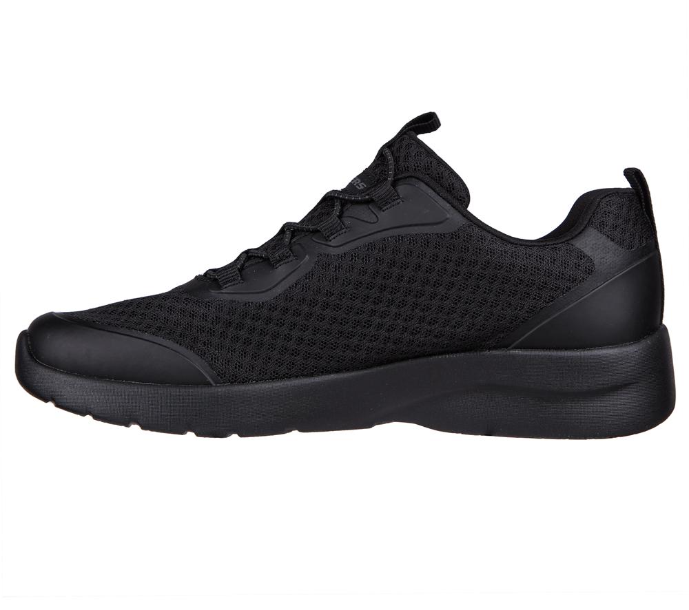 Women Skechers Dynamight 2.0 - Social Orbit Slip On Shoes Black  USA |  5132-FUGWA