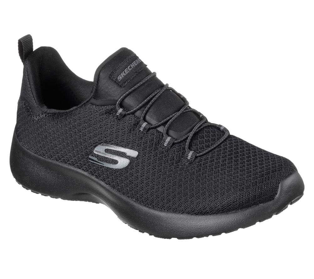 Women Skechers Dynamight Sneakers Black  USA |  5142-RDWVH