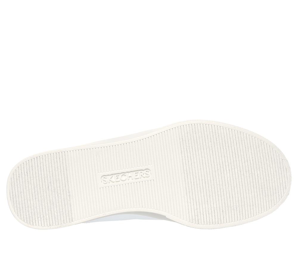 Women Skechers Eden LX - Beaming Glory Sneakers White / Gold  USA |  9123-JMNQR