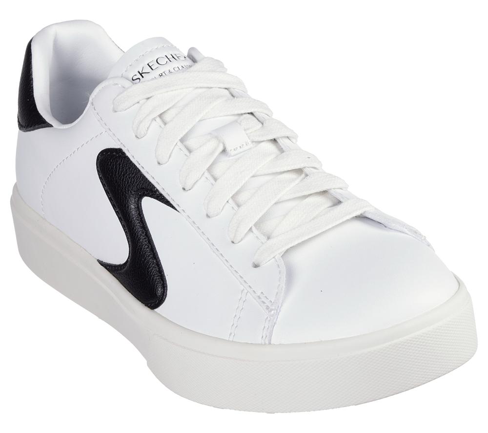 Women Skechers Eden LX - Beaming Glory Sneakers White / Black  USA |  6348-GACOP