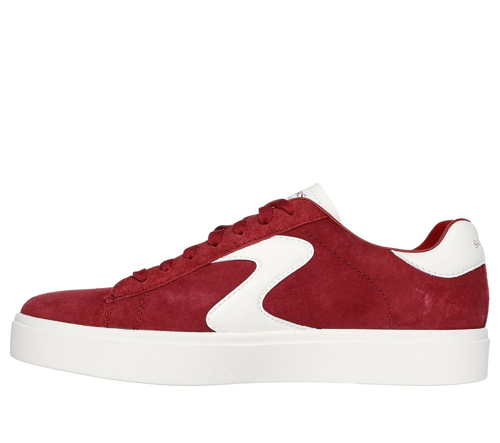 Women Skechers Eden LX - Rich Tones Lace Up Shoes Burgundy  USA |  7856-DHCME