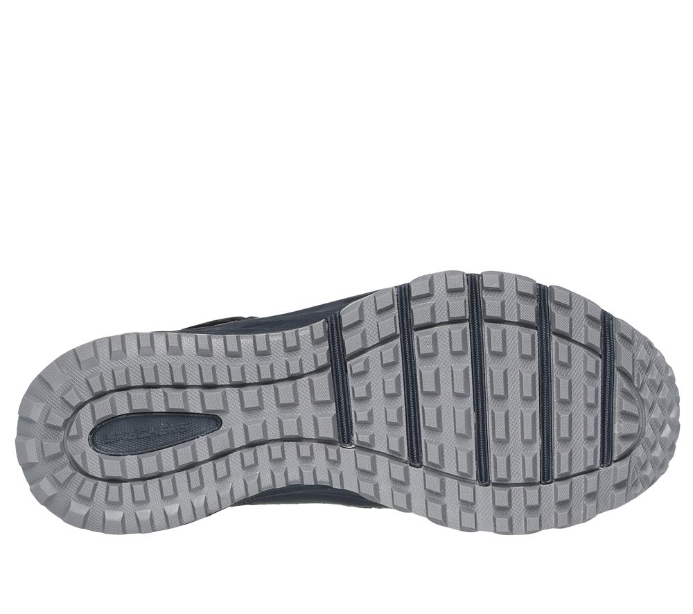Women Skechers Escape Plan - Outward Voyage Lace Up Shoes Charcoal / Black  USA |  9784-QRFLK