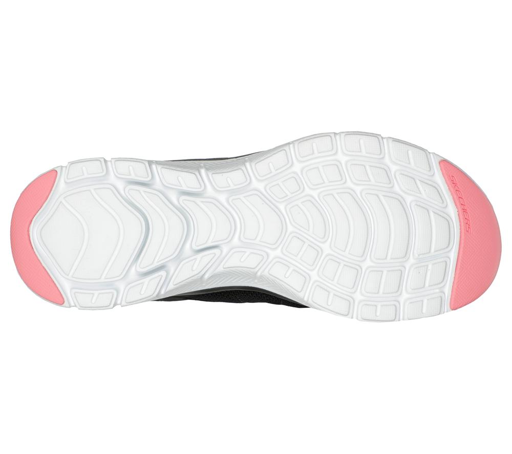 Women Skechers FLEX APPEAL 4.0 - LET IT BLOSSOM Sneakers Black / Multicolor  USA |  0897-HCZUK