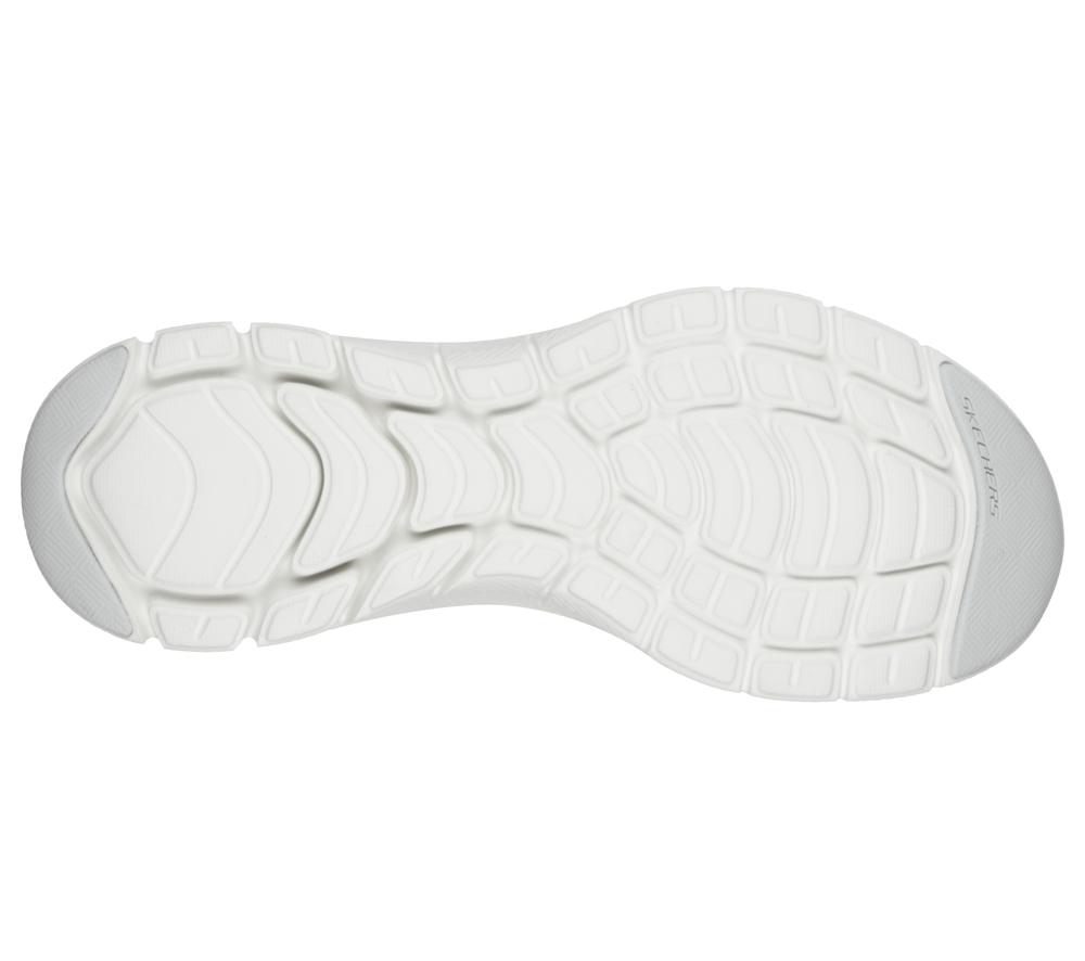 Women Skechers Flex Appeal 4.0 - Active Flow Lace Up Shoes White  USA |  4571-FOTQA