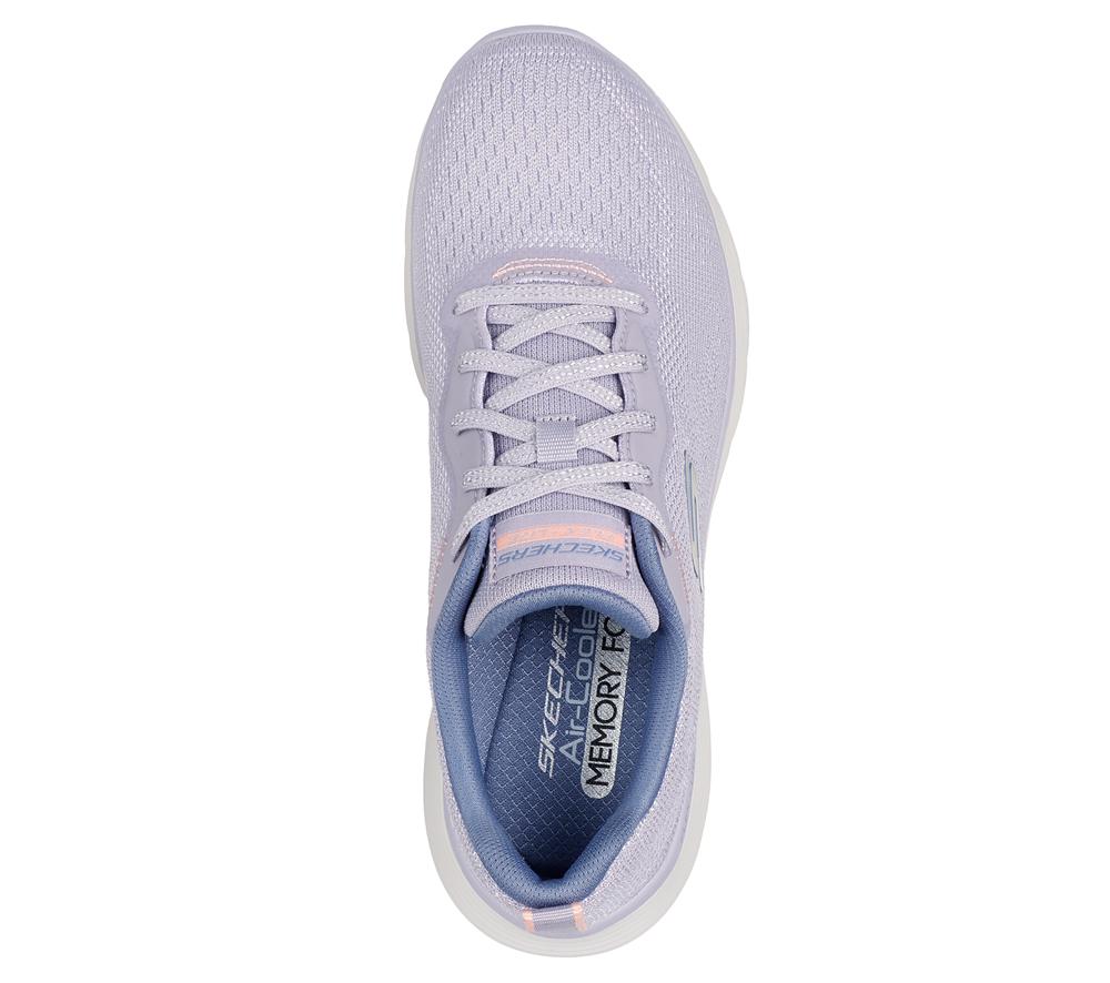 Women Skechers Flex Appeal 5.0 - Cruising Thru Sneakers Lavender / Multicolor  USA |  5462-GXFUA