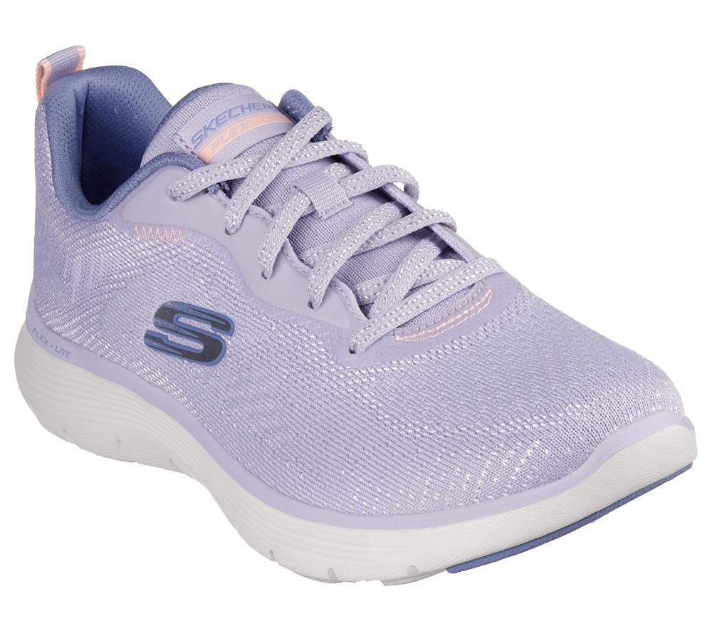 Women Skechers Flex Appeal 5.0 - Cruising Thru Sneakers Lavender / Multicolor  USA |  5462-GXFUA