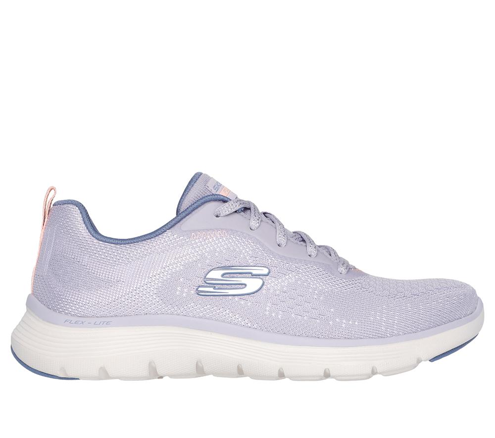 Women Skechers Flex Appeal 5.0 - Cruising Thru Sneakers Lavender / Multicolor  USA |  5462-GXFUA