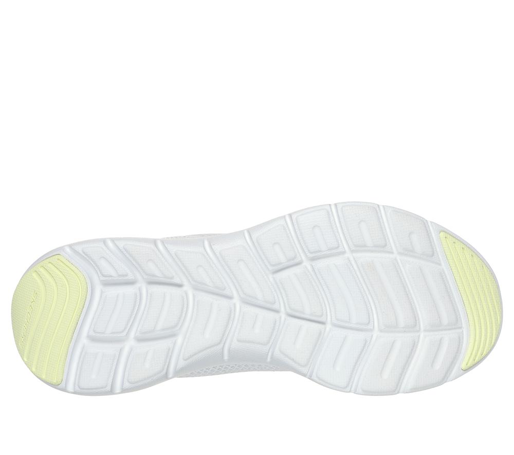 Women Skechers Flex Appeal 5.0 - New Thrive Lace Up Shoes White / Multicolor  USA |  2103-WPXIK