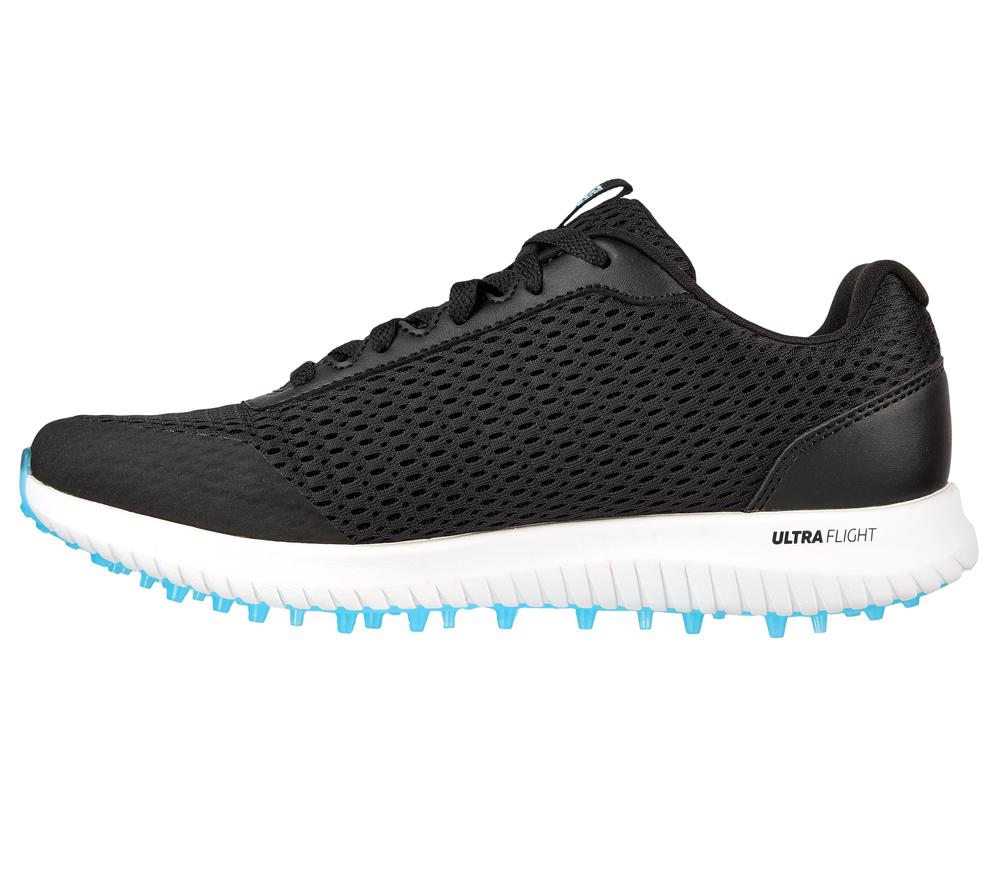 Women Skechers GO GOLF Max Fairway 3 Sneakers Black / Turquoise  USA |  1287-NUKVD