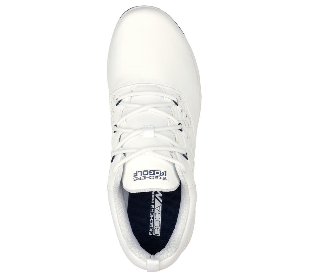 Women Skechers GO GOLF Pro V.2 Sneakers White / Navy  USA |  7295-NUYHV