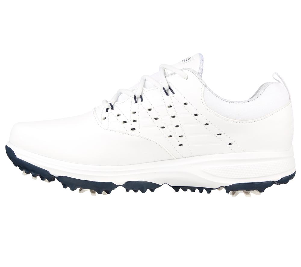 Women Skechers GO GOLF Pro V.2 Sneakers White / Navy  USA |  7295-NUYHV