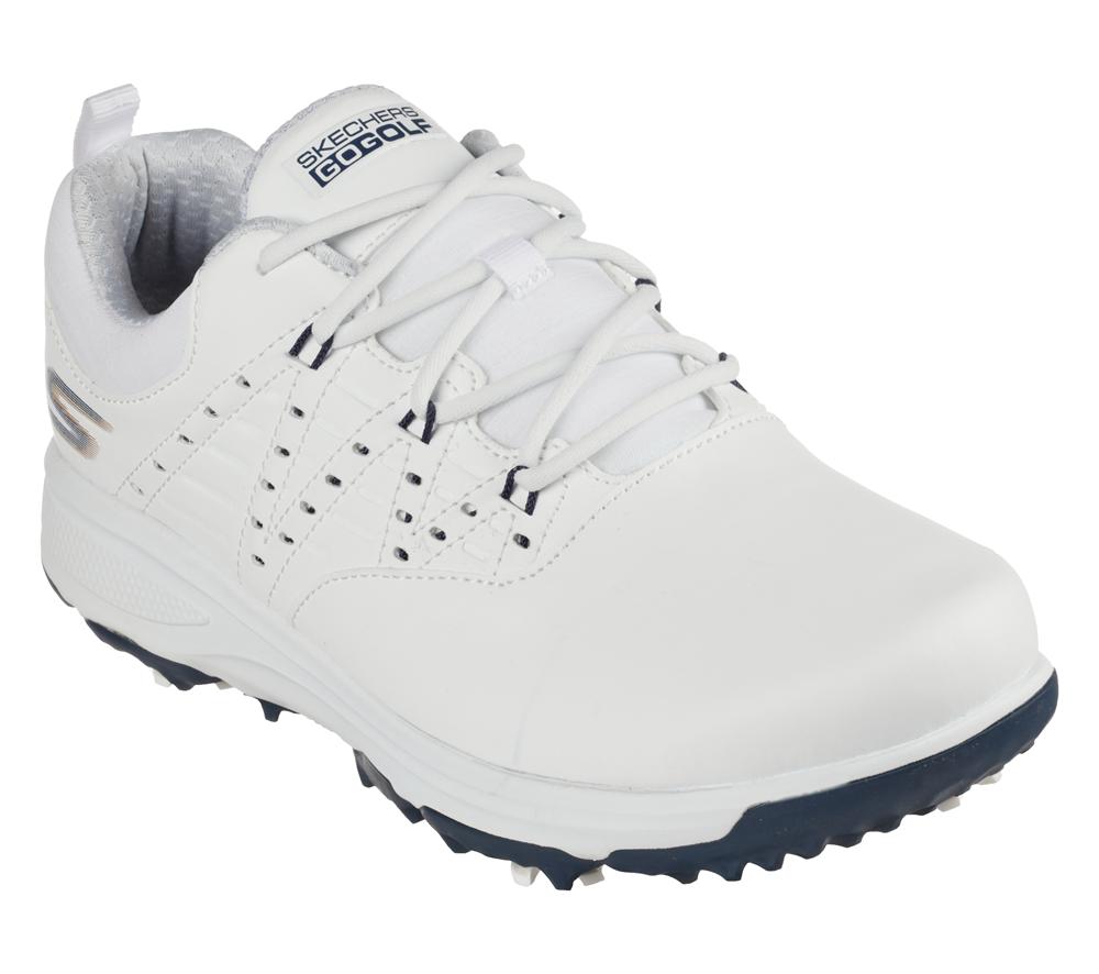 Women Skechers GO GOLF Pro V.2 Sneakers White / Navy  USA |  7295-NUYHV
