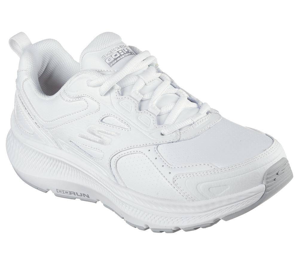 Women Skechers GO RUN Consistent 2.0 - Sumpter Trail Sneakers White  USA |  7206-QHPKR