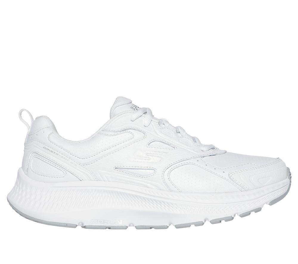 Women Skechers GO RUN Consistent 2.0 - Sumpter Trail Sneakers White  USA |  7206-QHPKR