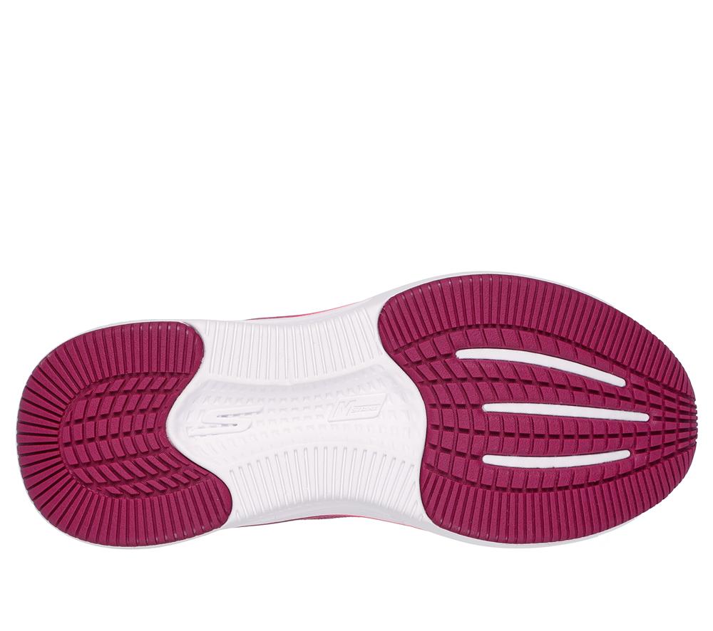 Women Skechers GO RUN Elevate 2.0 Lace Up Shoes Raspberry Purple  USA |  4132-SRPXO