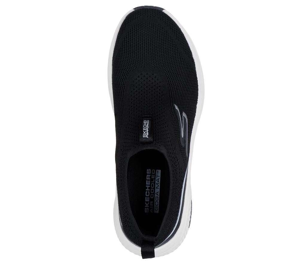 Women Skechers GO RUN Elevate - Cadena Sneakers Black / Grey  USA |  2134-QRESW