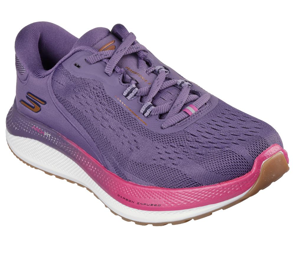 Women Skechers GO RUN Persistence 2 Sneakers Purple  USA |  7306-ZCQIM