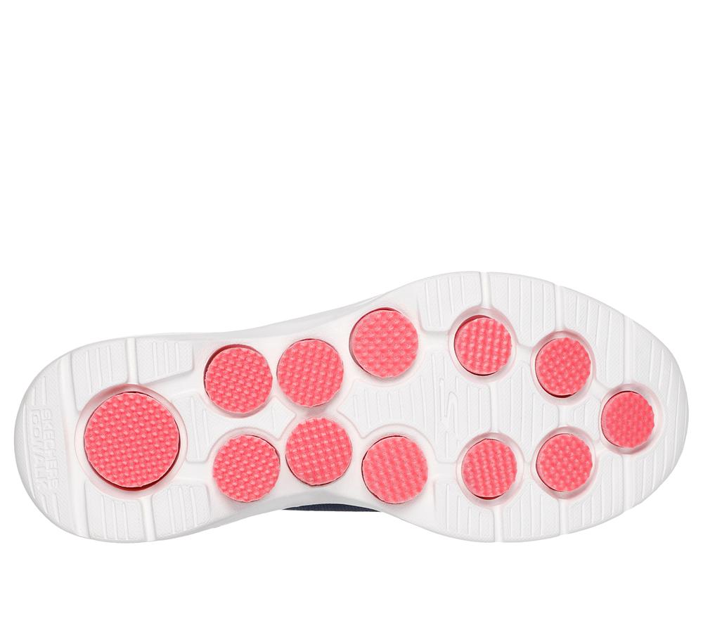 Women Skechers GO WALK 7 - Vina Sneakers Navy / Coral  USA |  2780-MCTBU
