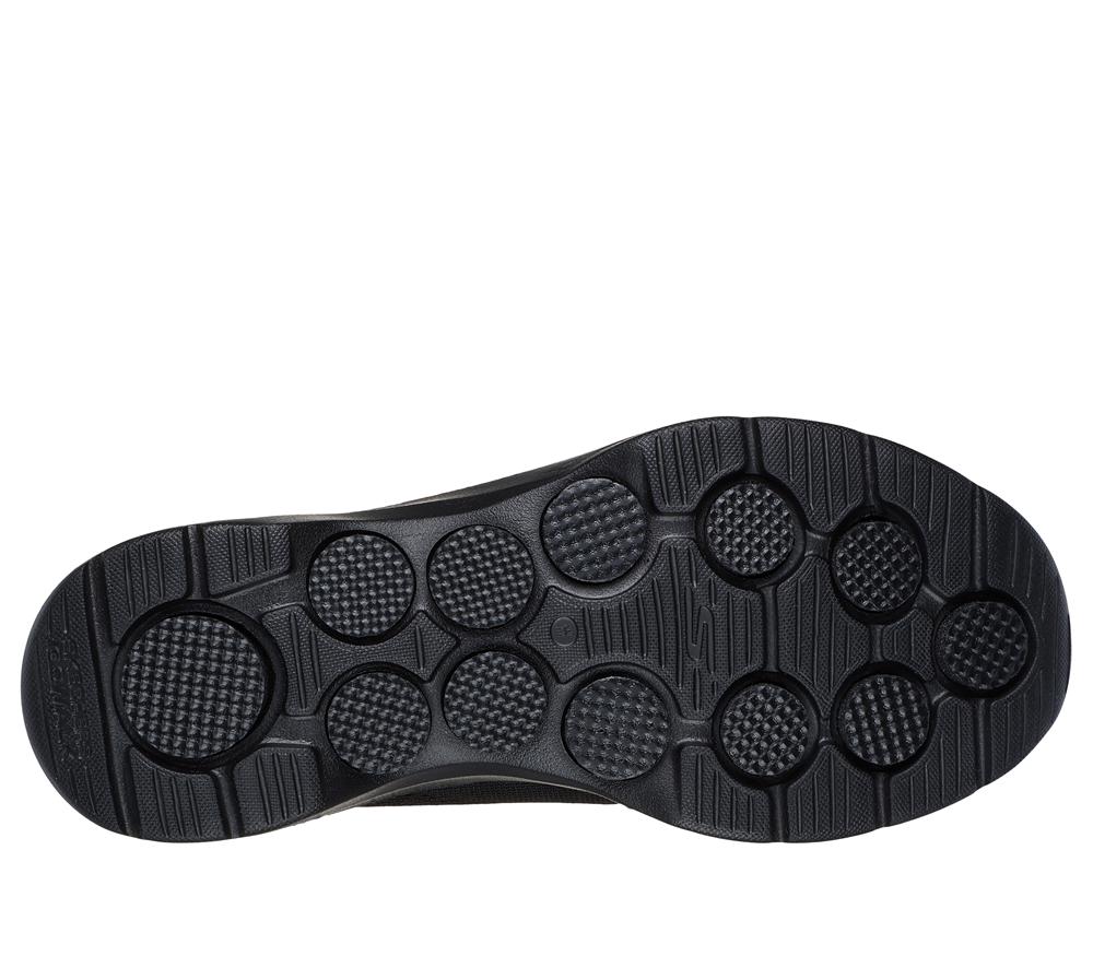Women Skechers GO WALK 7 - Vina Sneakers Black  USA |  1865-YDBGT