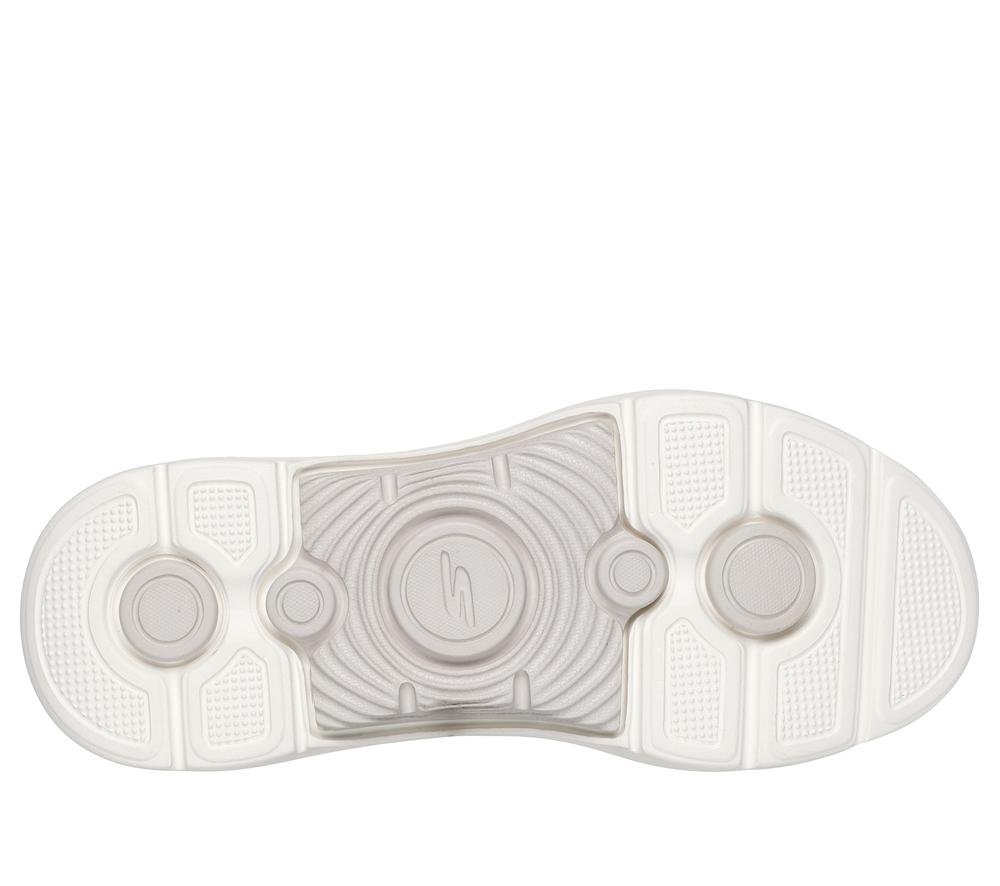 Women Skechers GO WALK Arch Fit 2.0 - Ayla Slip On Shoes Natural White  USA |  0534-BSUWY