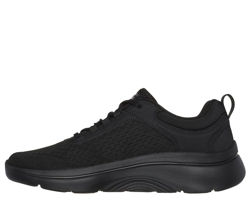 Women Skechers GO WALK Arch Fit 2.0 - Balin Sneakers Black  USA |  6019-DTRYU