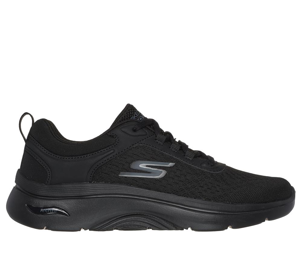 Women Skechers GO WALK Arch Fit 2.0 - Balin Sneakers Black  USA |  6019-DTRYU