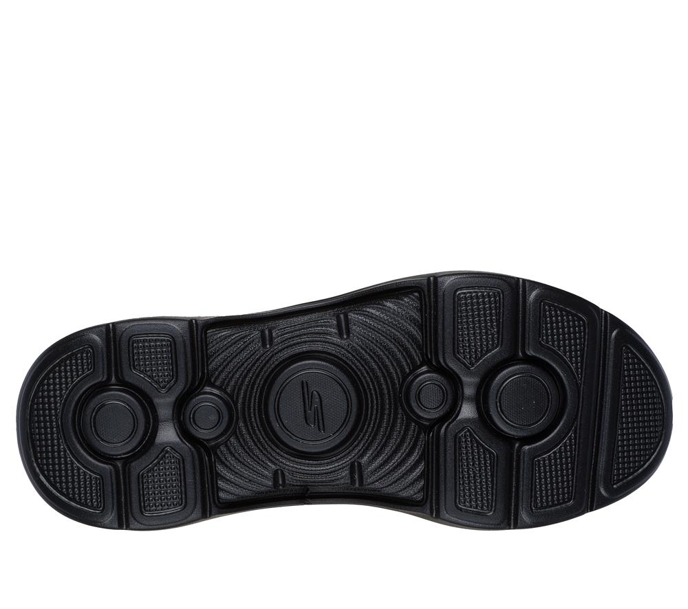 Women Skechers GO WALK Arch Fit 2.0 - Mountain View Boots Black  USA |  7452-KLXYI