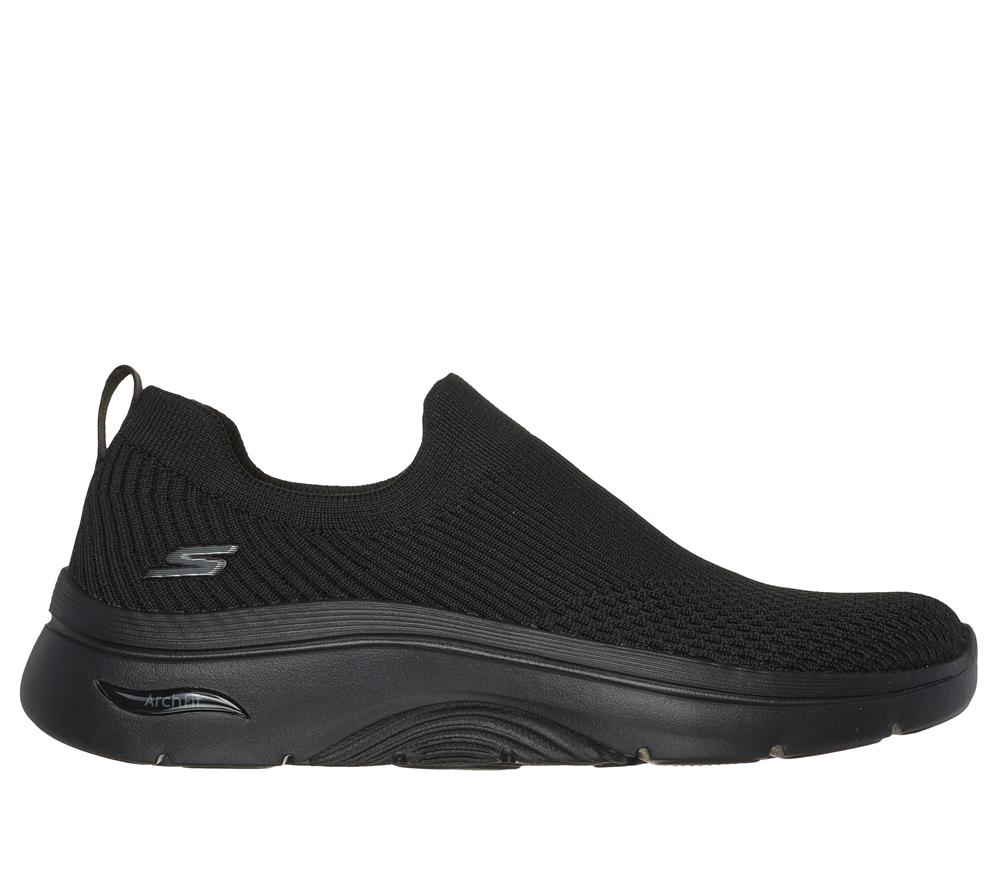 Women Skechers GO WALK Arch Fit 2.0 - Paityn Slip On Shoes Black  USA |  2698-GXYIZ