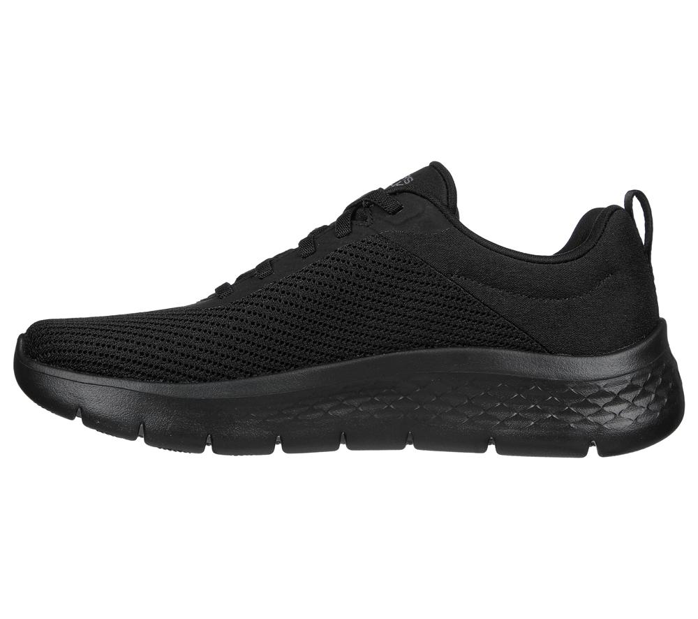 Women Skechers GO WALK Flex - Alani Lace Up Shoes Black  USA |  3291-YRUCV