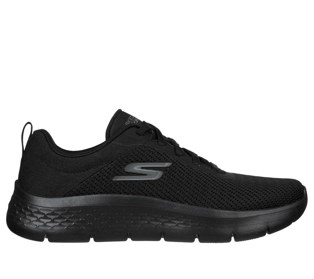 Women Skechers GO WALK Flex - Alani Lace Up Shoes Black  USA |  3291-YRUCV