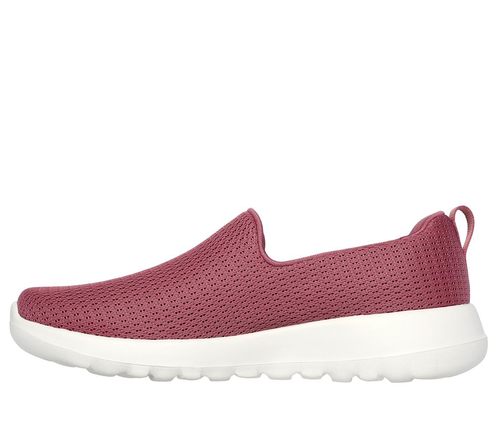 Women Skechers GO WALK Joy - Aurora Slip On Shoes Mauve Purple  USA |  1748-CFZND