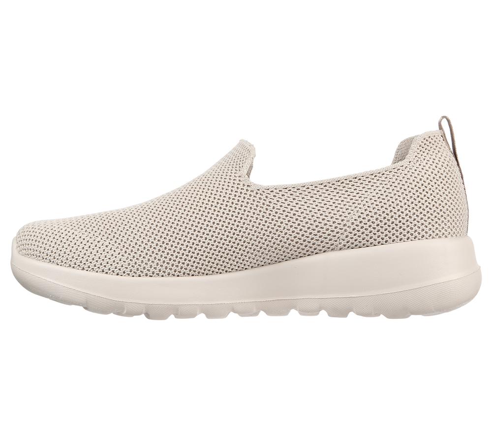 Women Skechers GO WALK Joy - Sensational Day Slip On Shoes Taupe Brown  USA |  3561-XJMTS