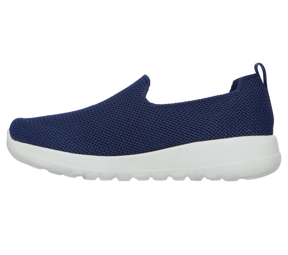 Women Skechers GO WALK Joy - Sensational Day Slip On Shoes Navy / White  USA |  2936-TFHOQ